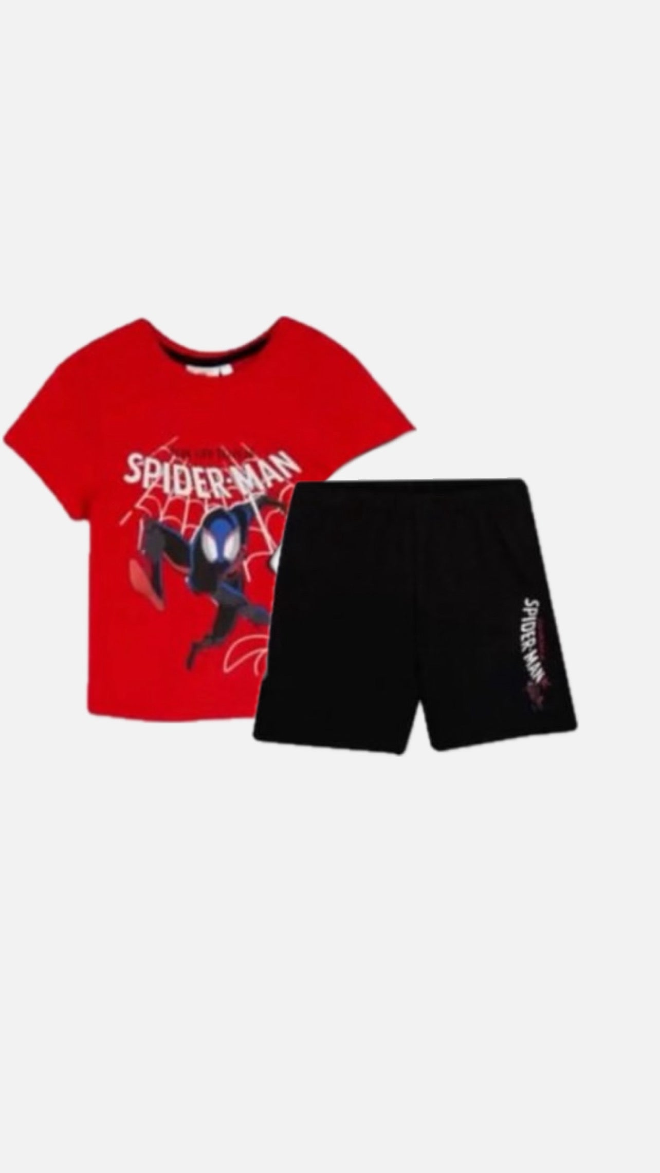 Primark Marvel Spider-Man T-Shirt & Shorts Set