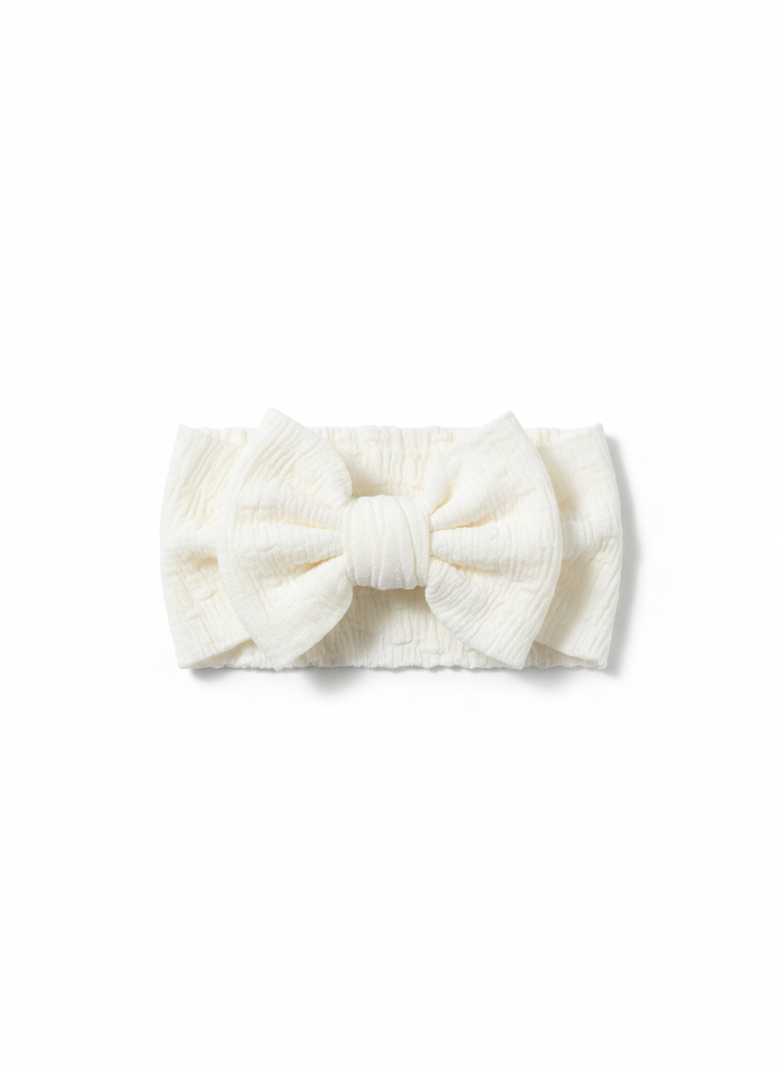 Baby Bow Headbands – Soft  Stretch (Multiple Colors)