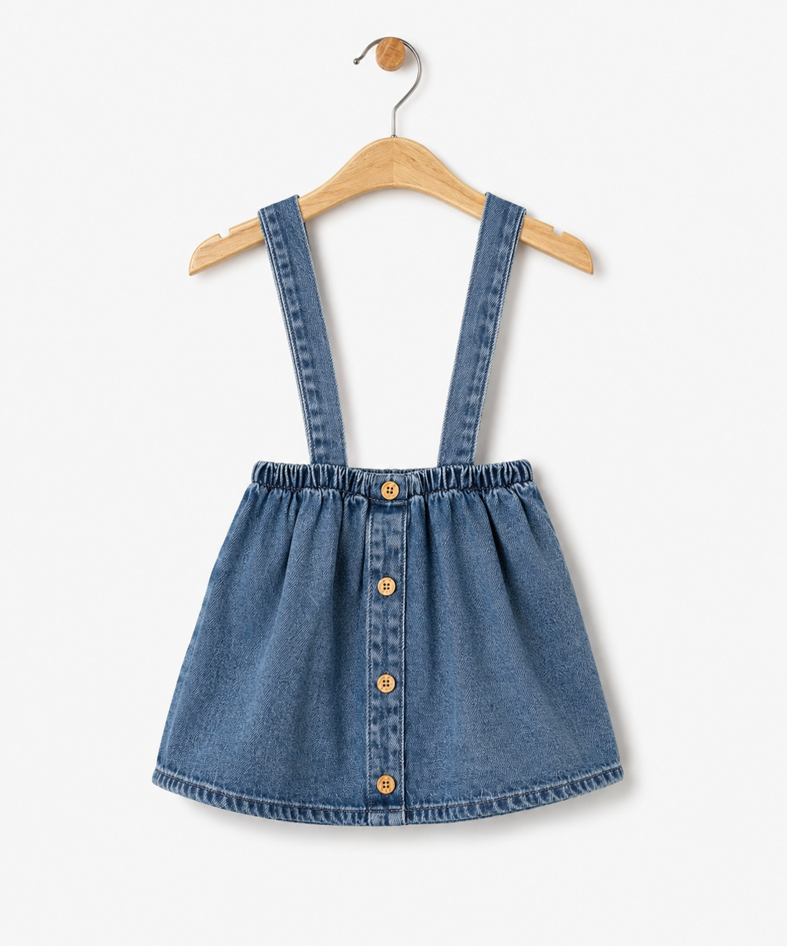 Denim Suspender Skirt – Gemo