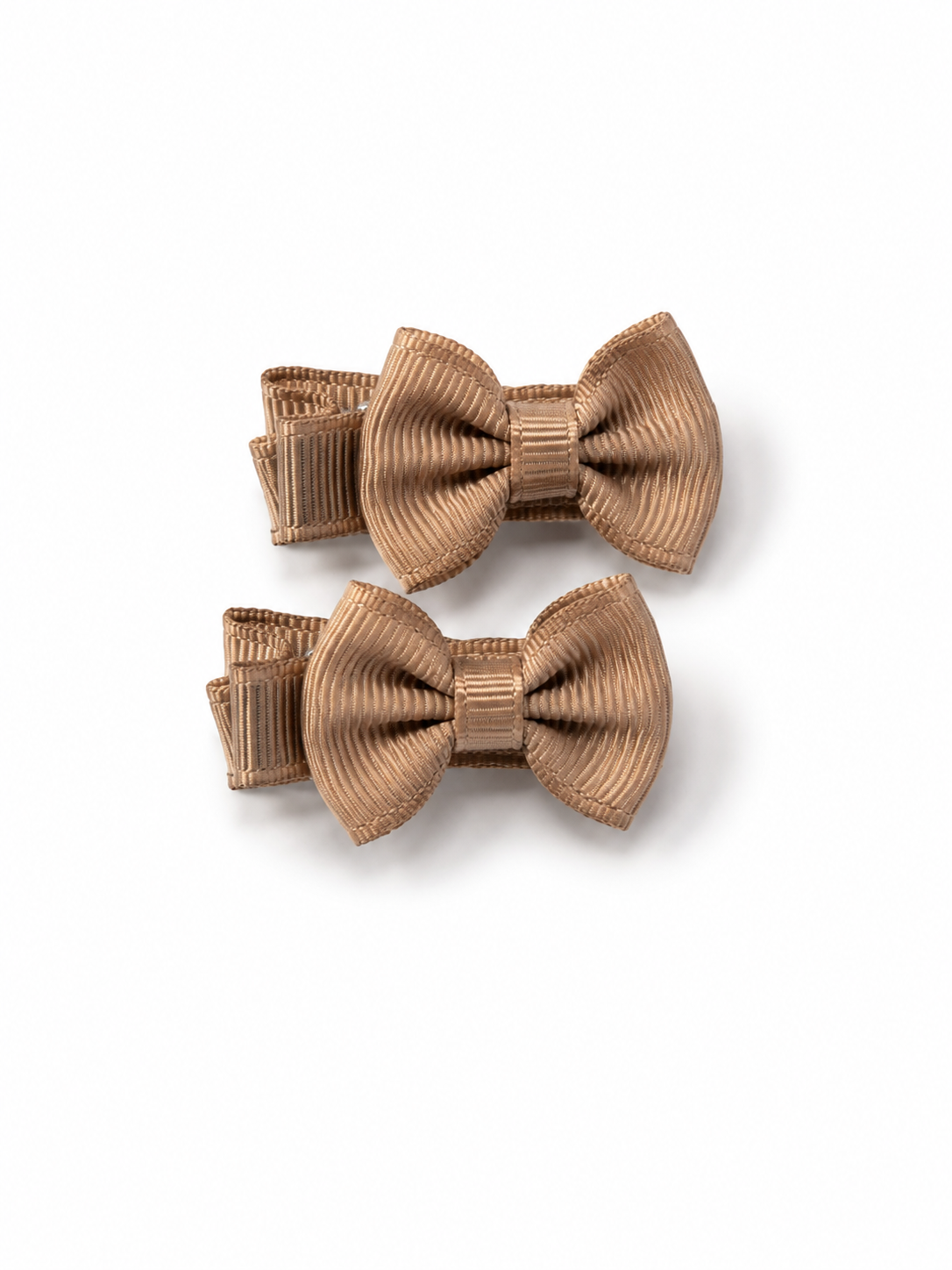 Girls Grosgrain Bow Hair Clips – Pastel Colour Collection