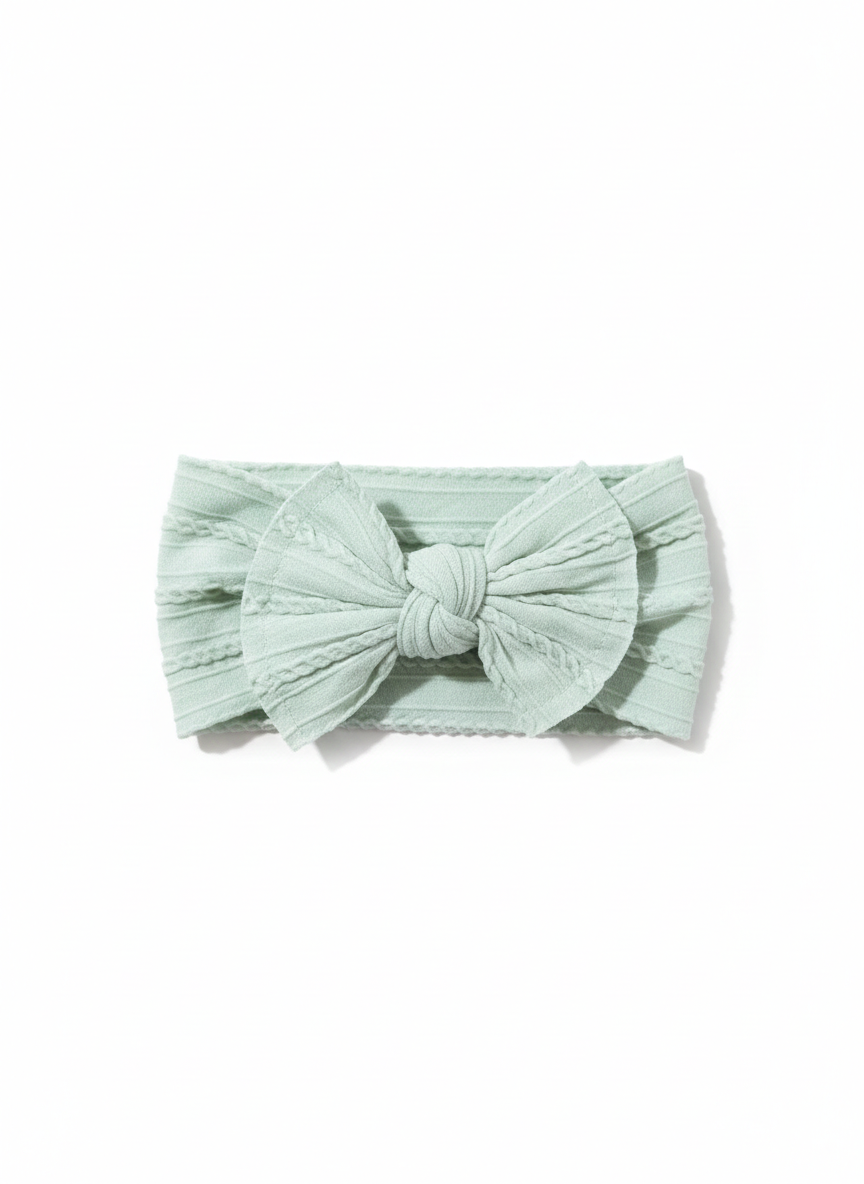 Baby Bow Headbands – Soft  Stretch (Multiple Colors)