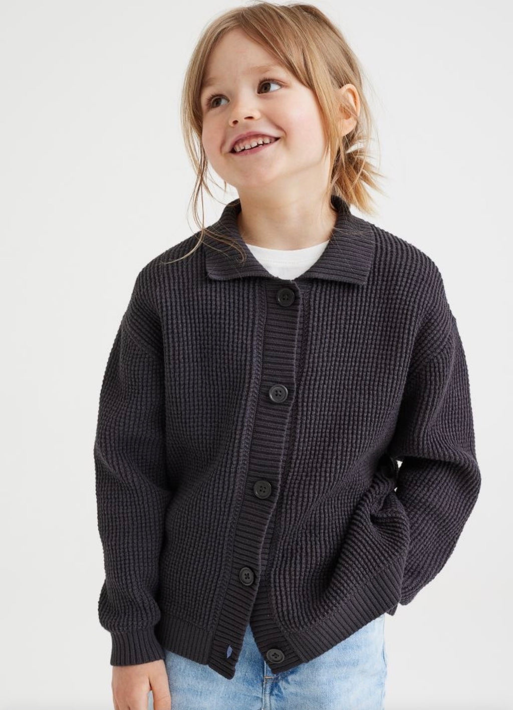 Kids Unisex Cardigan Jacket, 
Size 4-6 Years