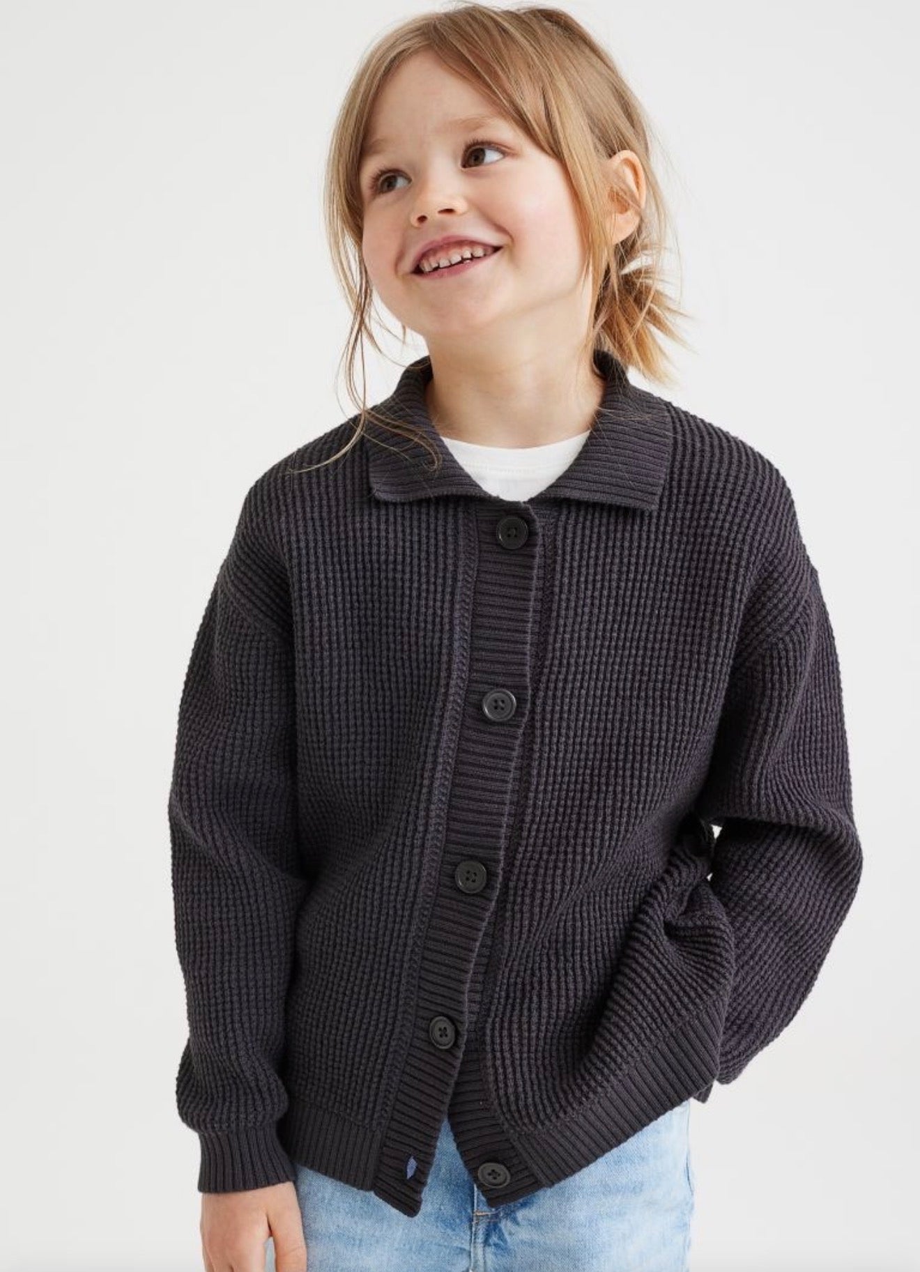 Kids Unisex Cardigan Jacket, 
Size 4-6 Years