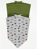 Vehicle Print Dribble Bibs – 2 Pack