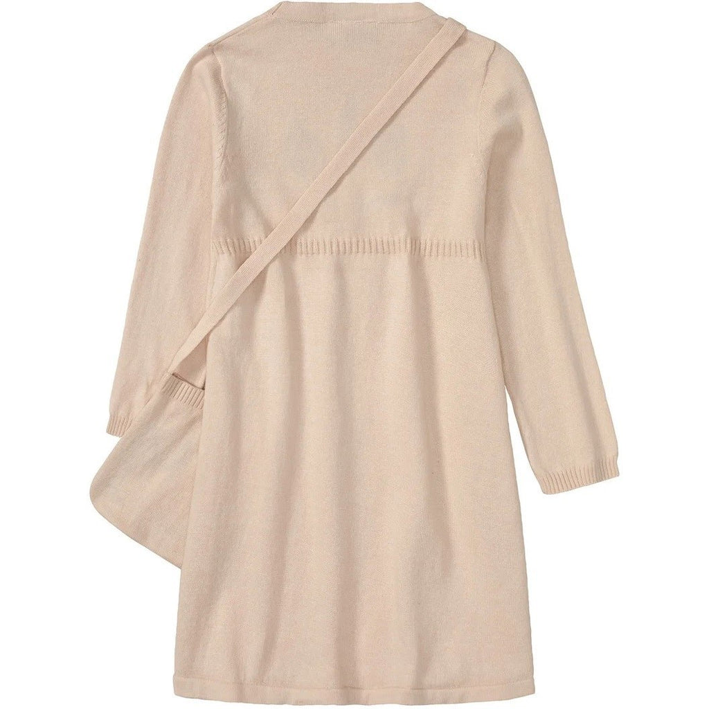 Girls Light Pink Knitted Dress – Lupilu