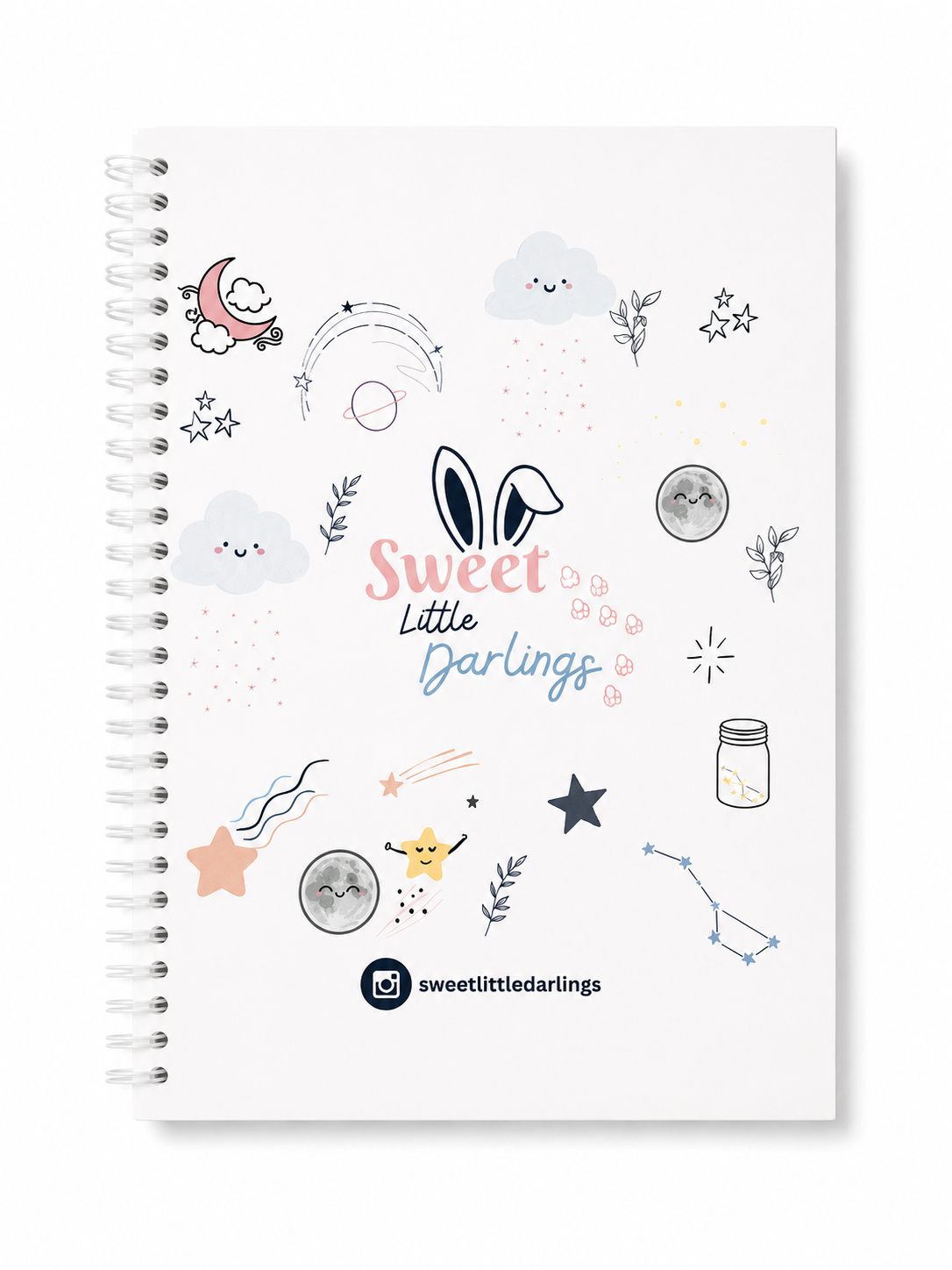 Sweet Little Darlings Printed Notebooks