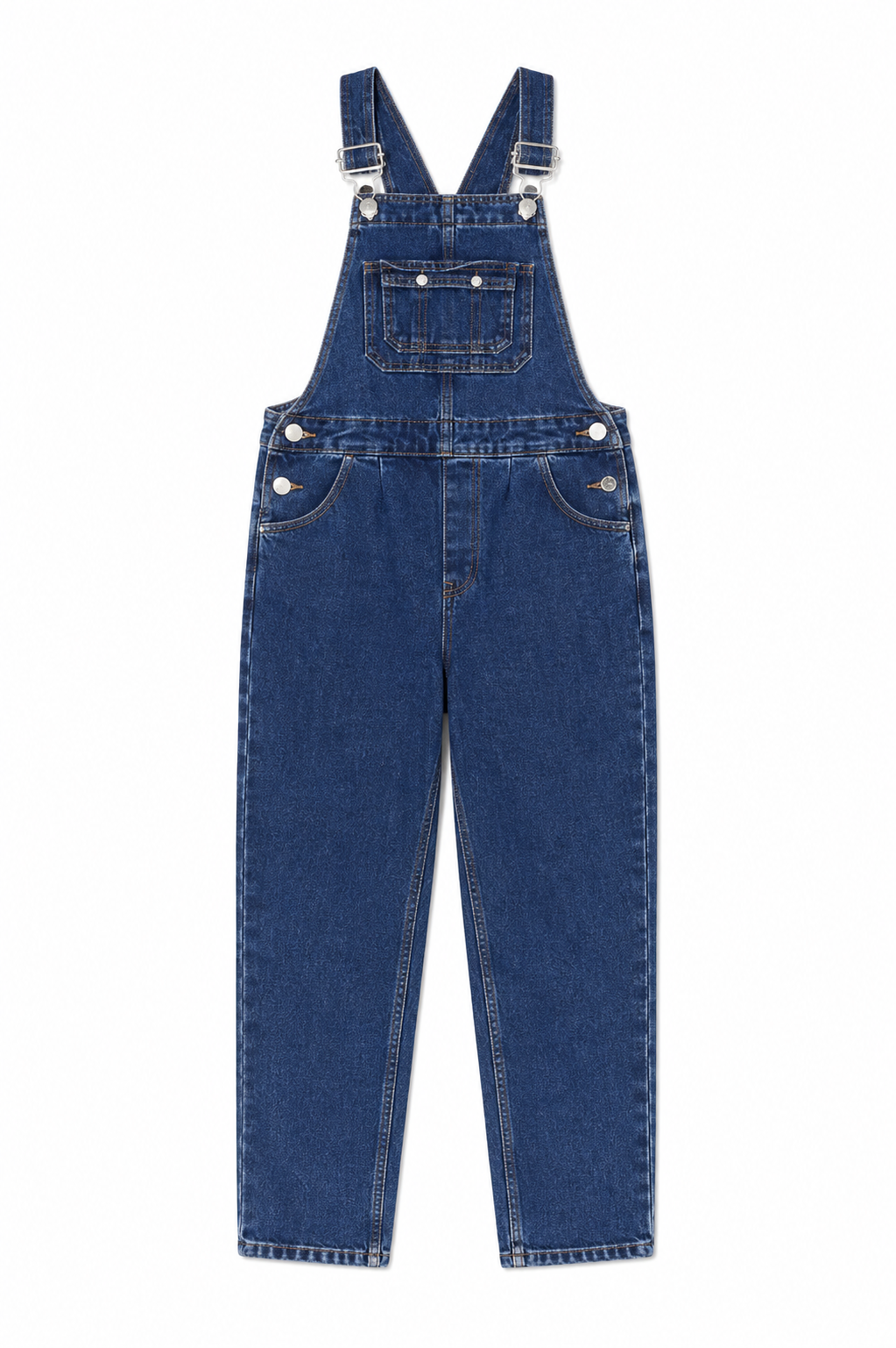 George Girls Denim Dungarees – Dark Blue