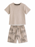 Next Safari Print T-Shirt & Shorts Set