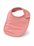 George Baby Bib – Pink Polka Dot