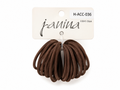 Janina Seamless Hair Elastics – Brown