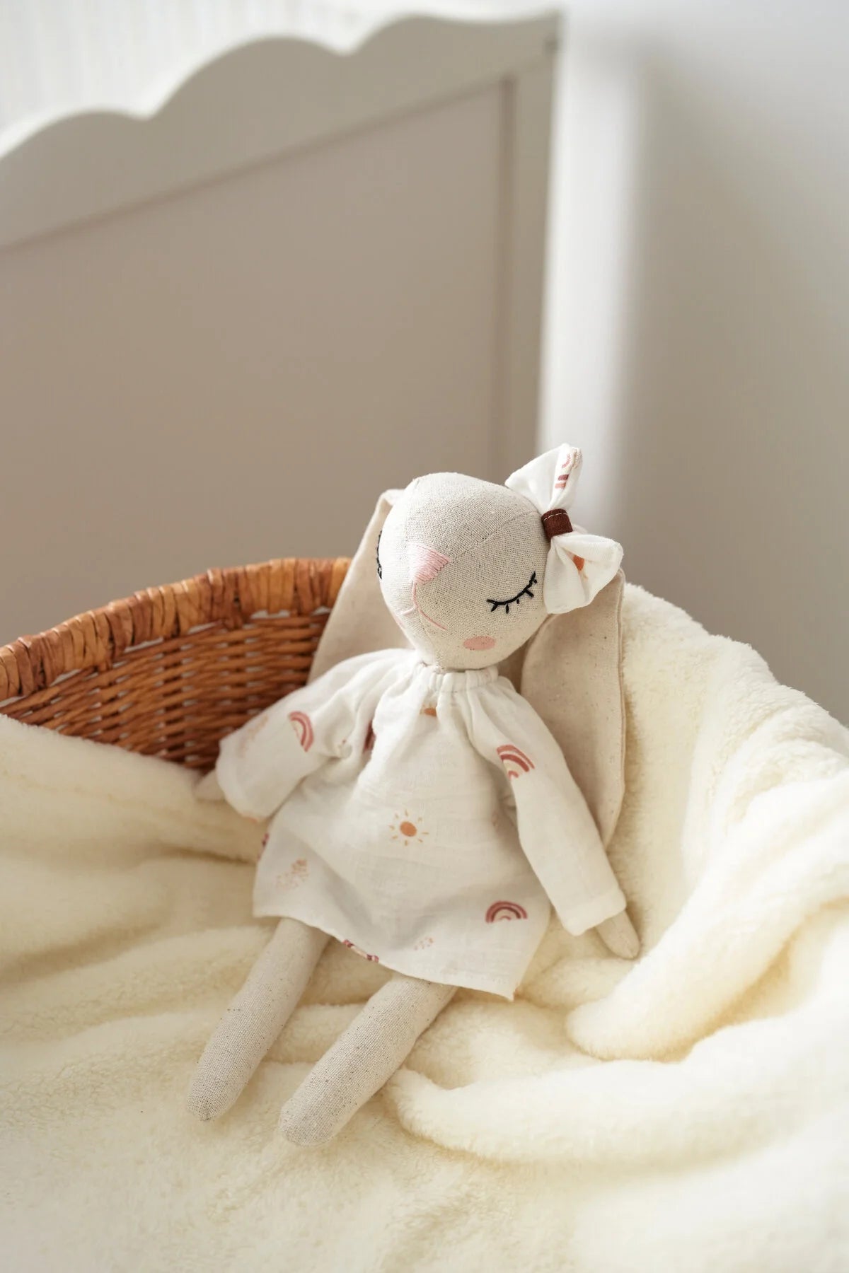 Sweet Little Darlings Linen Cuddly Bunny Collection