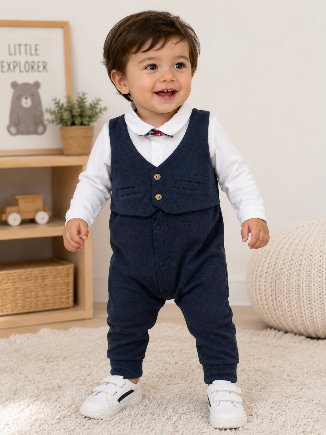 Formal Gentleman Romper Set – George