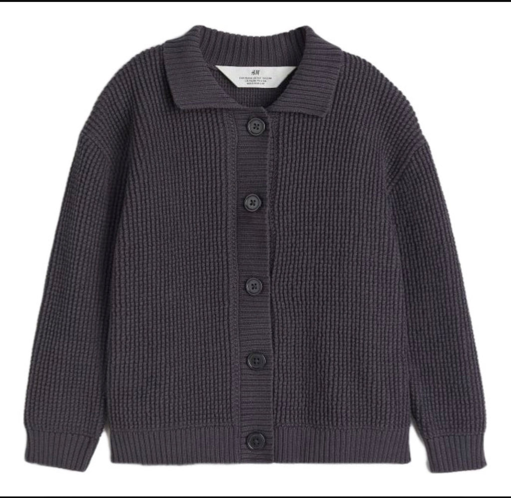 Kids Unisex Cardigan Jacket, 
Size 4-6 Years