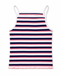 YFK Girls Cotton Cami Vest – Stripe Print