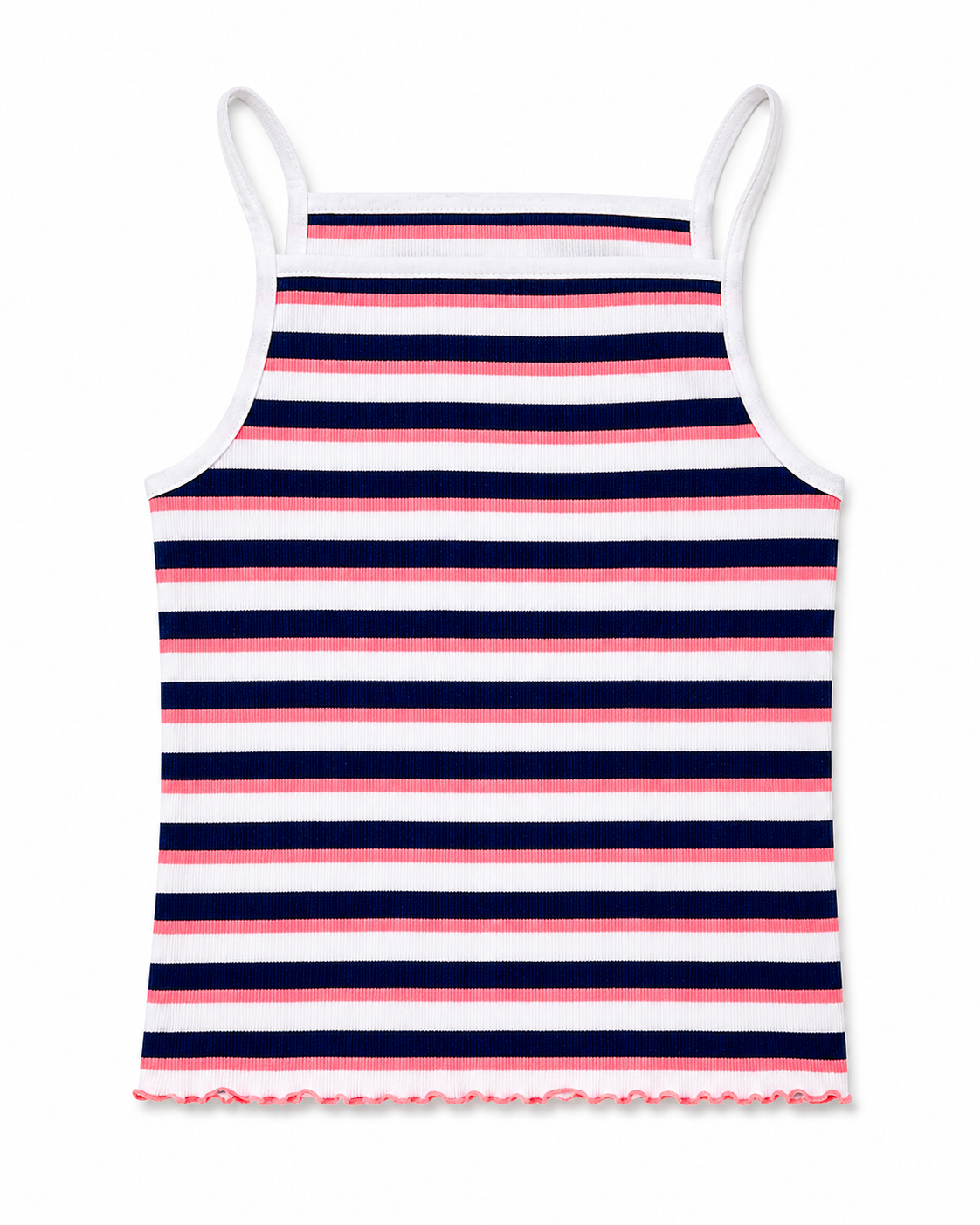 YFK Girls Cotton Cami Vest – Stripe Print