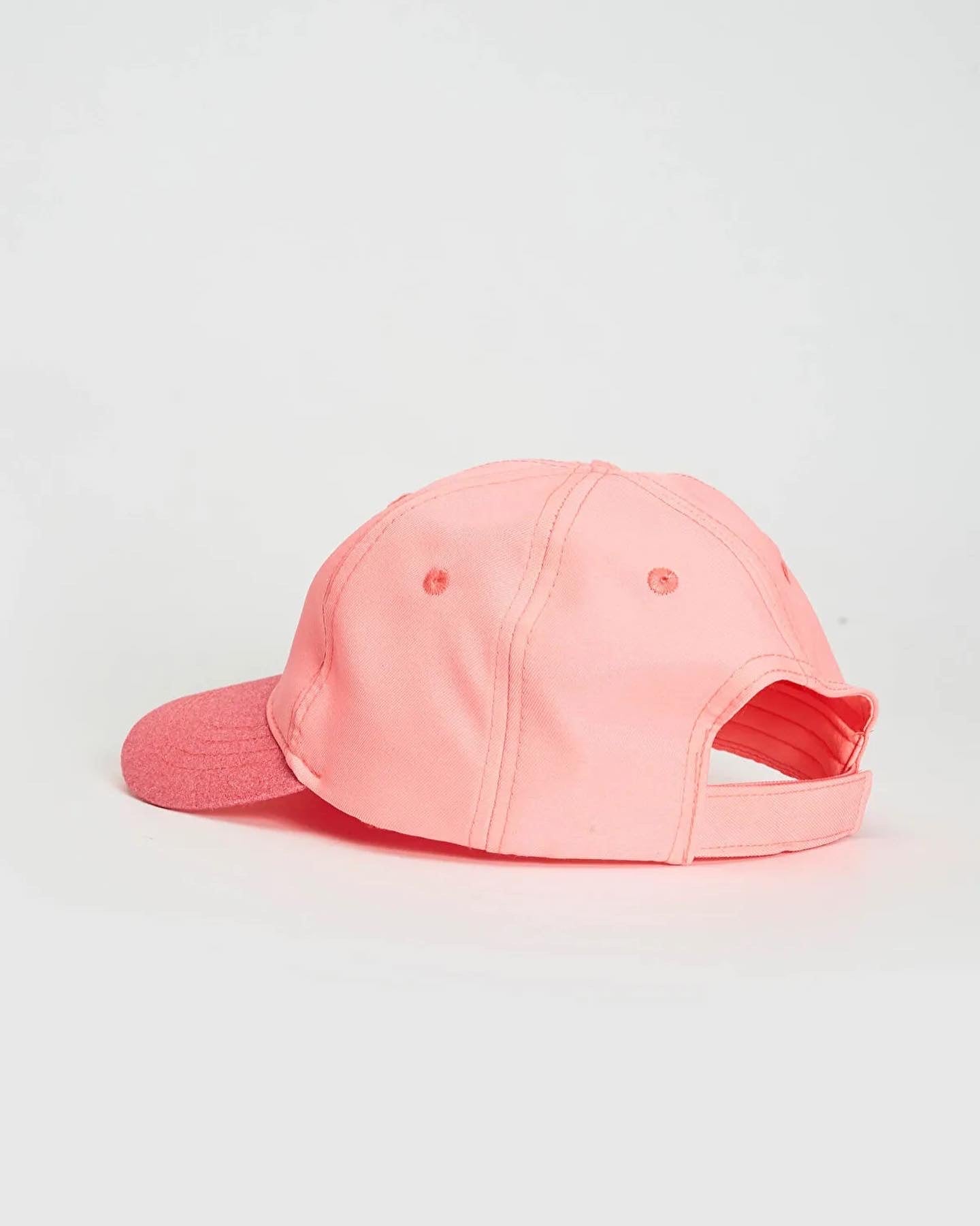 Dream More Glitter Baseball Cap