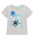 Kiki & Koko “Stay Cool” T-Shirt – Ocean Print