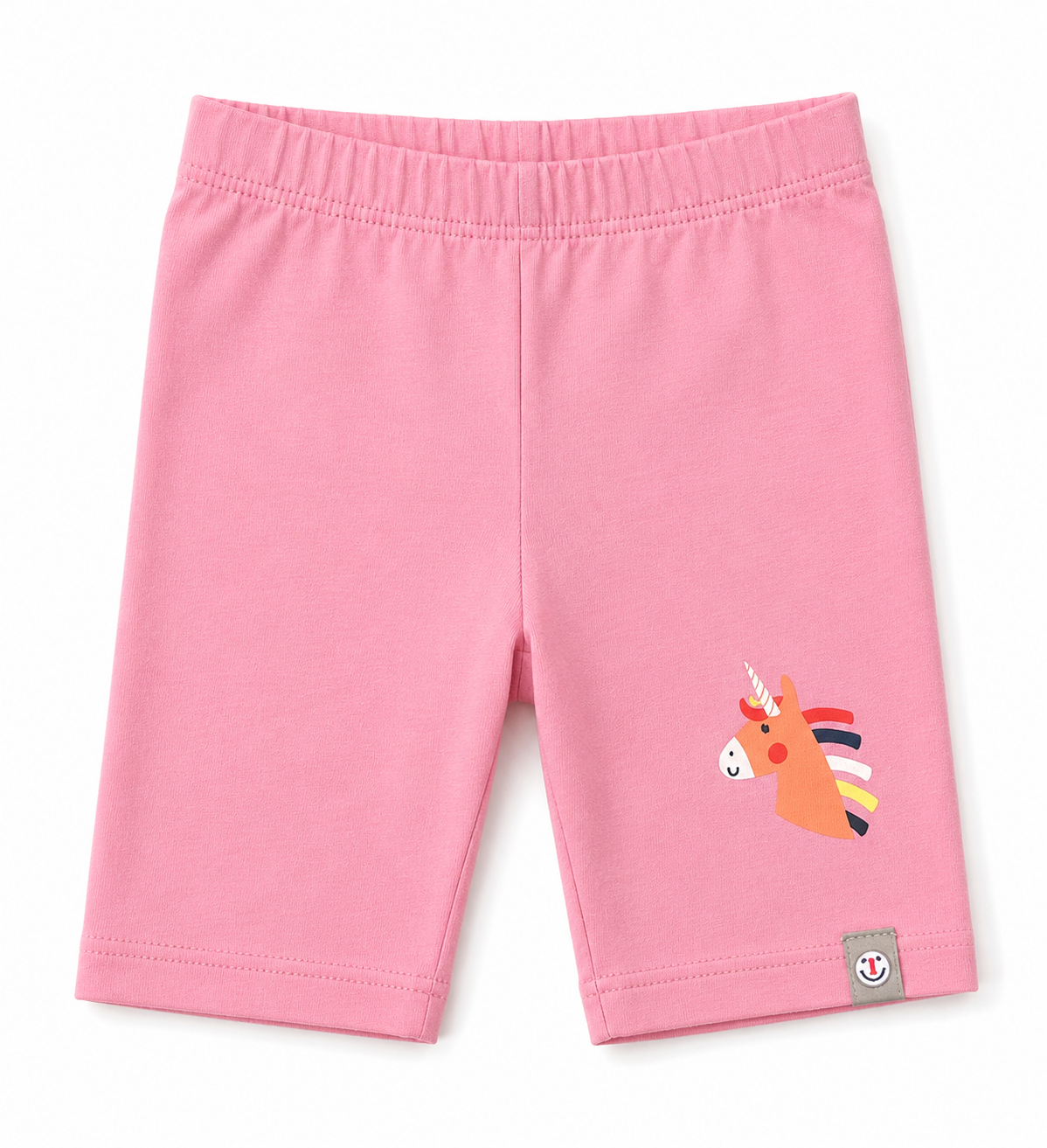Baby Girl Pink Unicorn Cycling Shorts