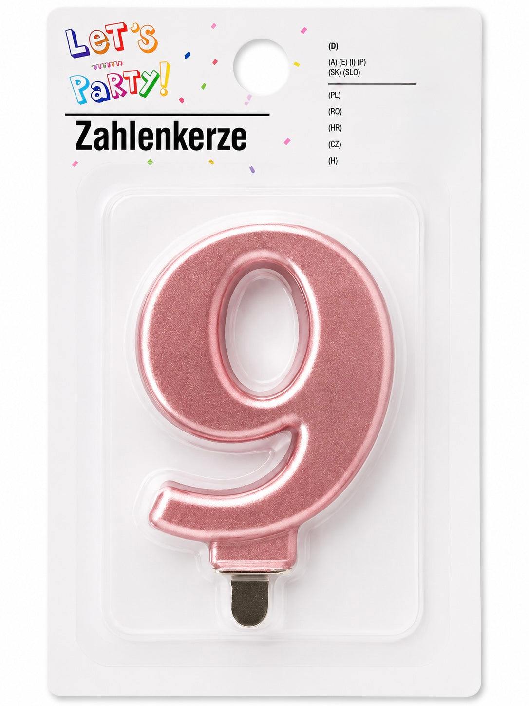 Number Birthday Cake Candles