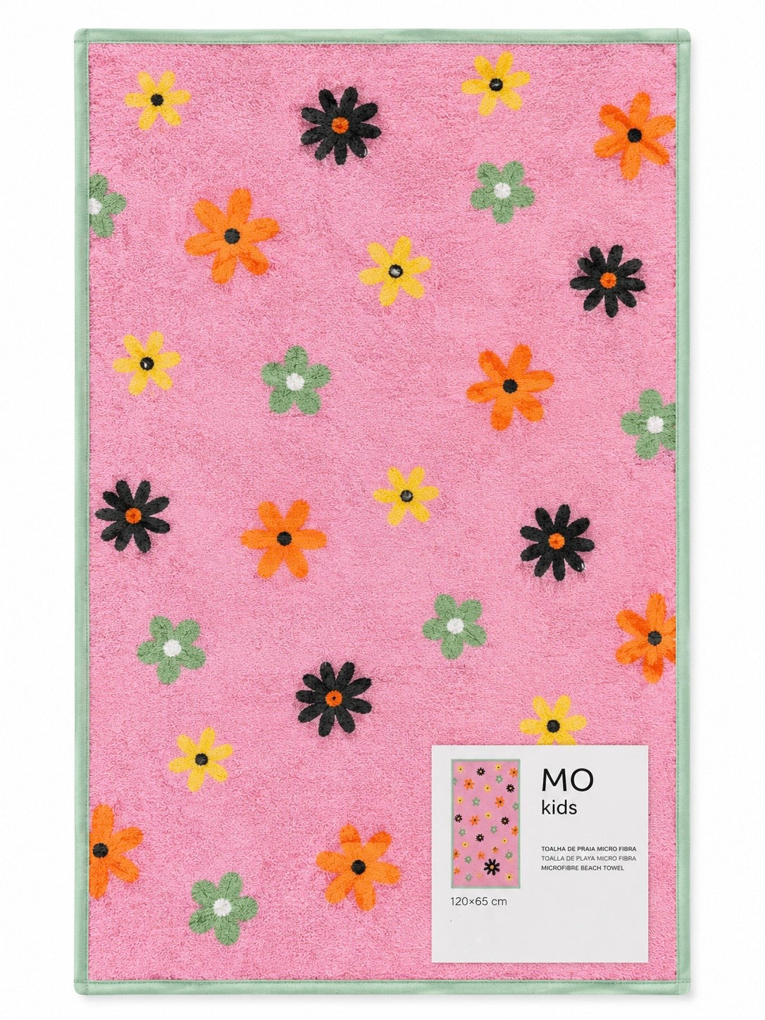 MO KIDS Microfiber Beach Towel