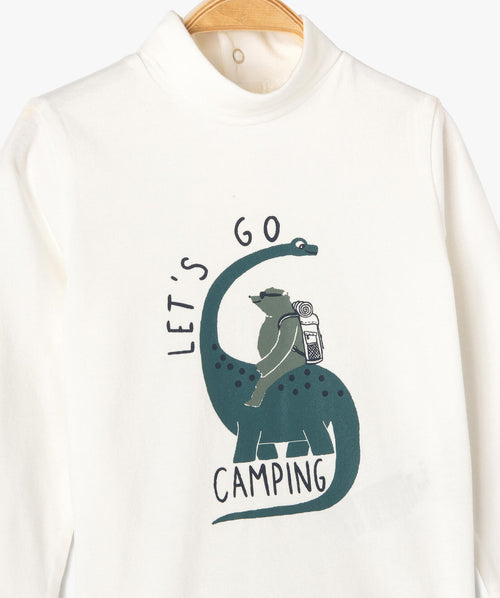 Baby “Let’s Go Camping” Long Sleeve T-Shirt