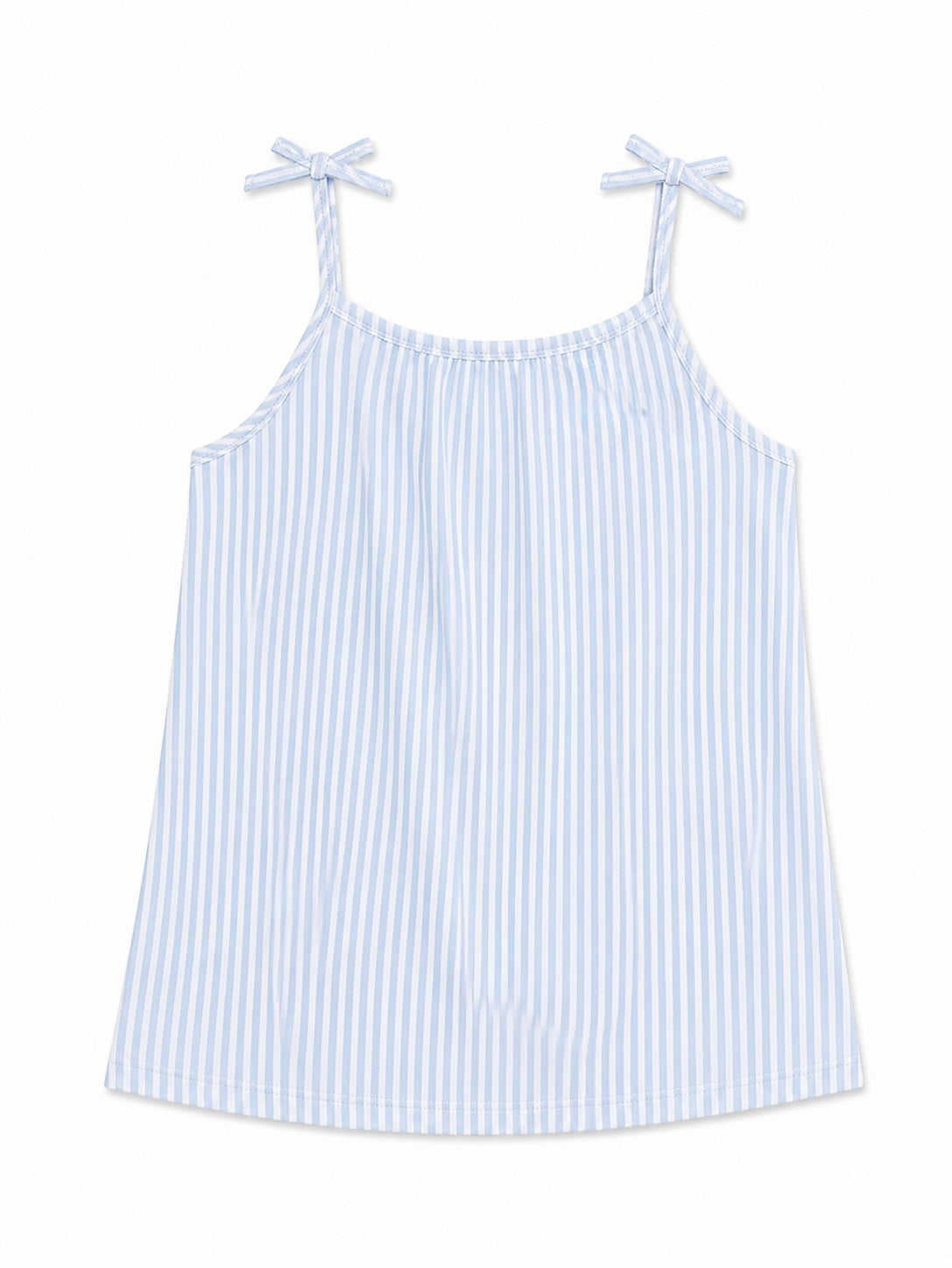 H&M Girls Blue & White Striped Cami & Shorts Set