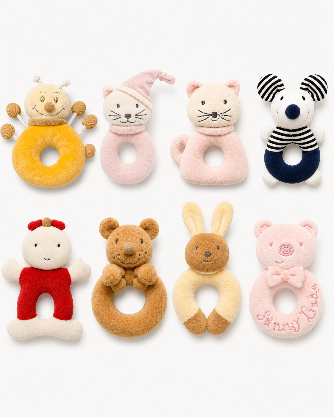 Pop Art Baby Soft Rattle