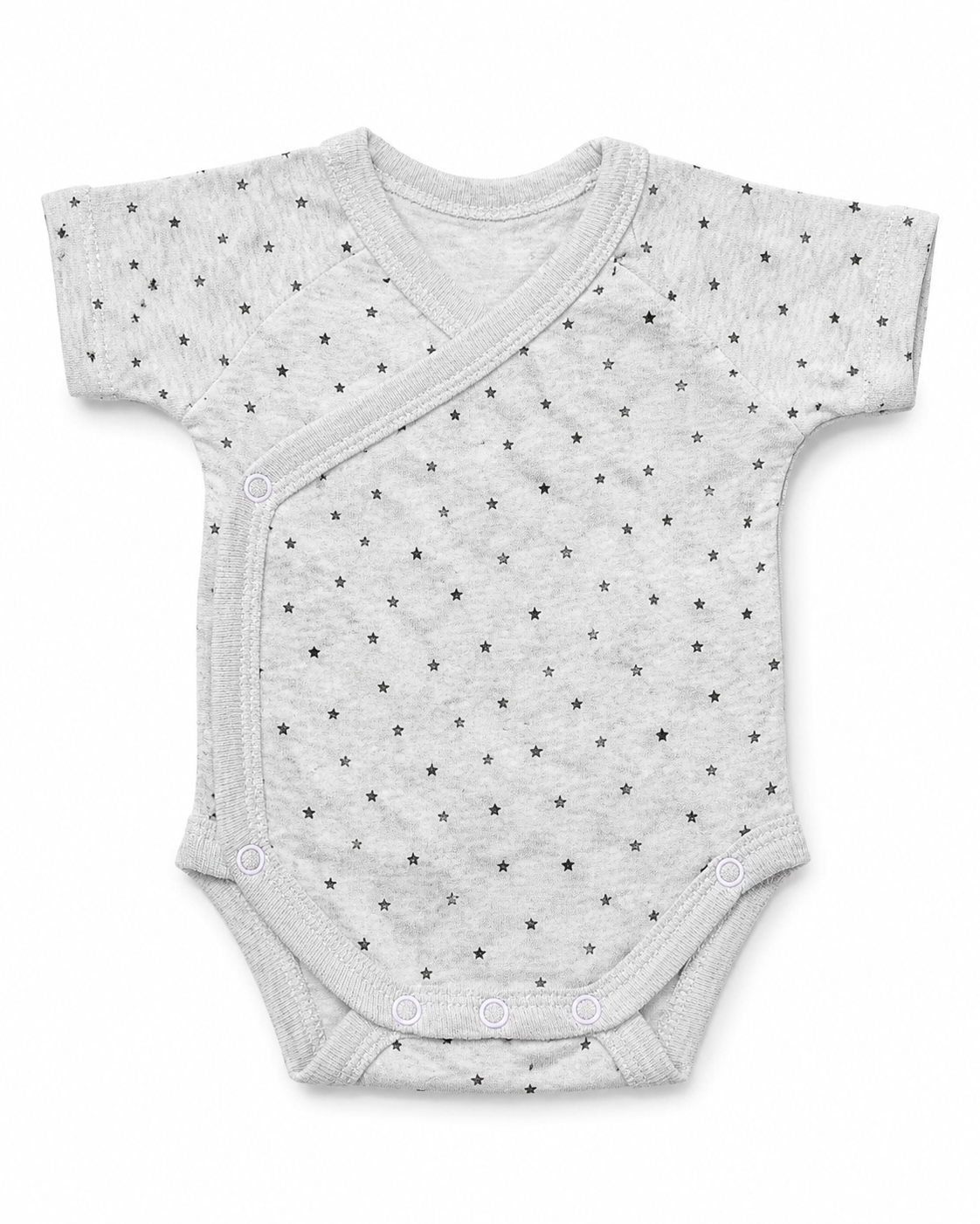 Gémo Baby Short Sleeve Wrap Bodysuits .