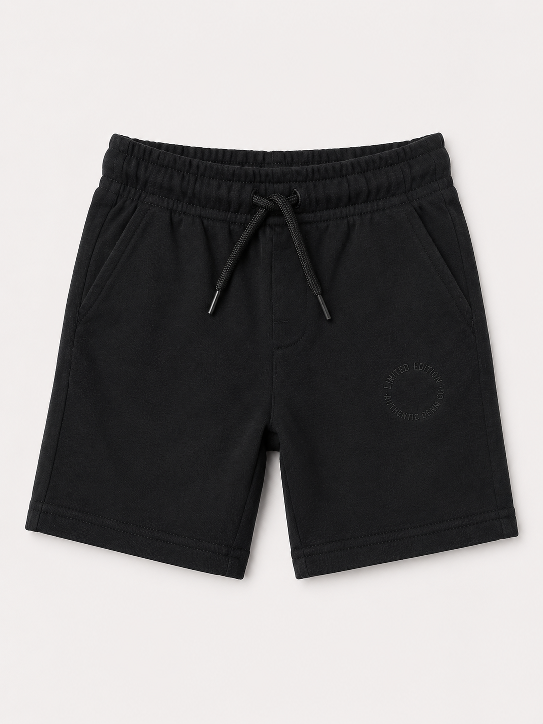 George Boys Jersey Shorts – Black