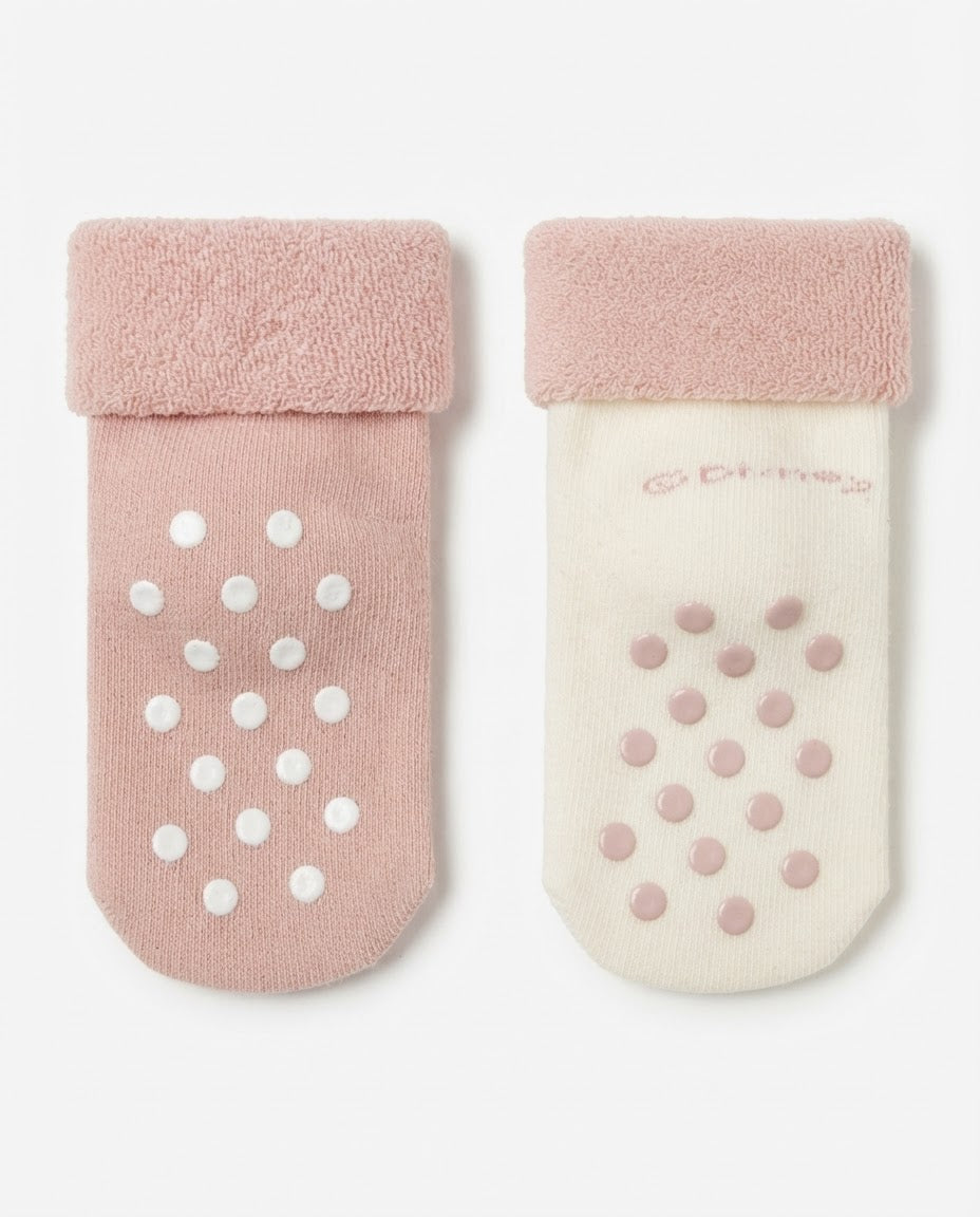 MO Kids Disney Baby 2-Pack Warm Anti-Slip Socks – Marie