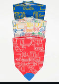 Bright Vehicles Print Teether Dribble Bibs – 3 Pack