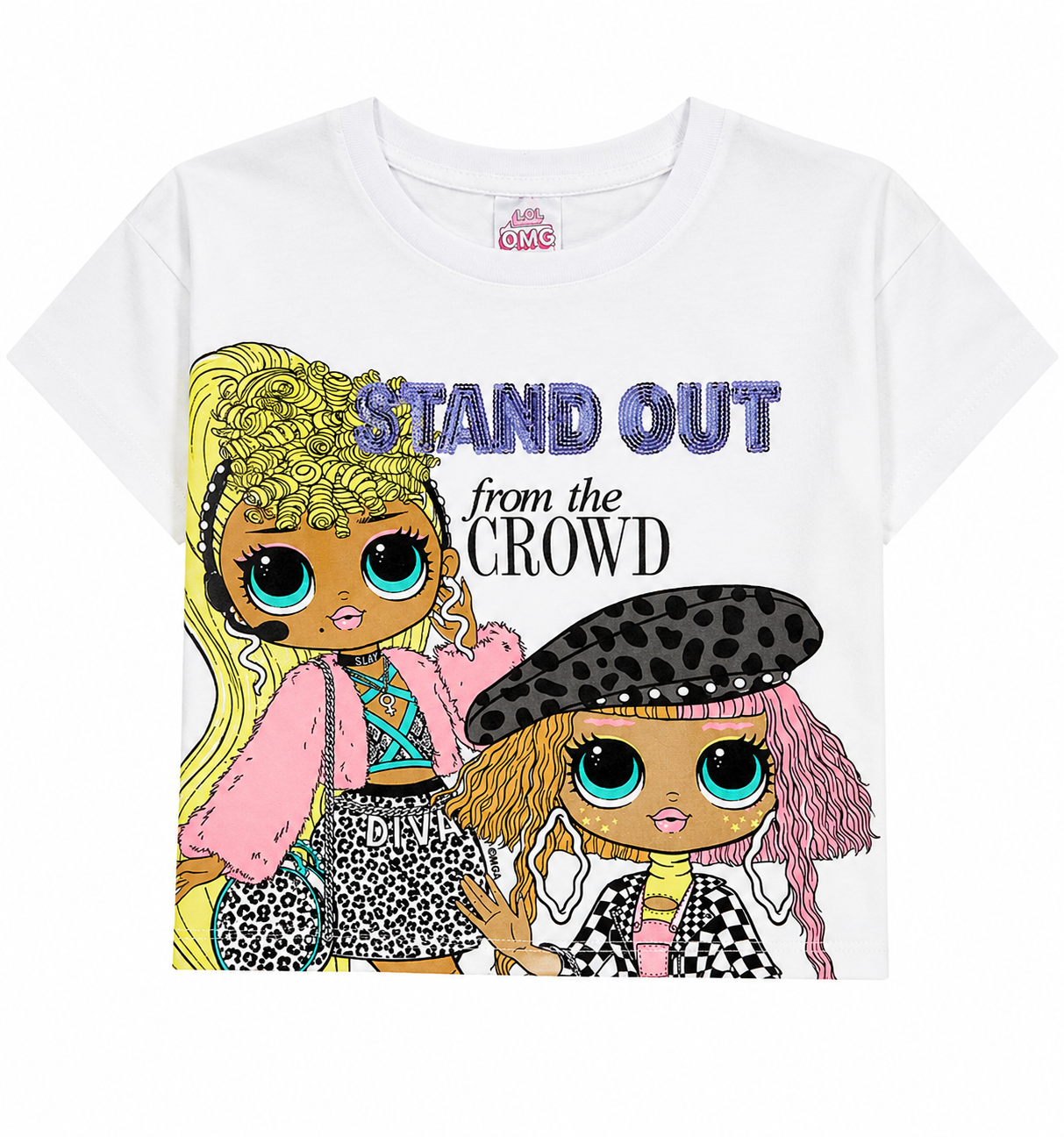 LOL OMG Girls Graphic T-Shirts