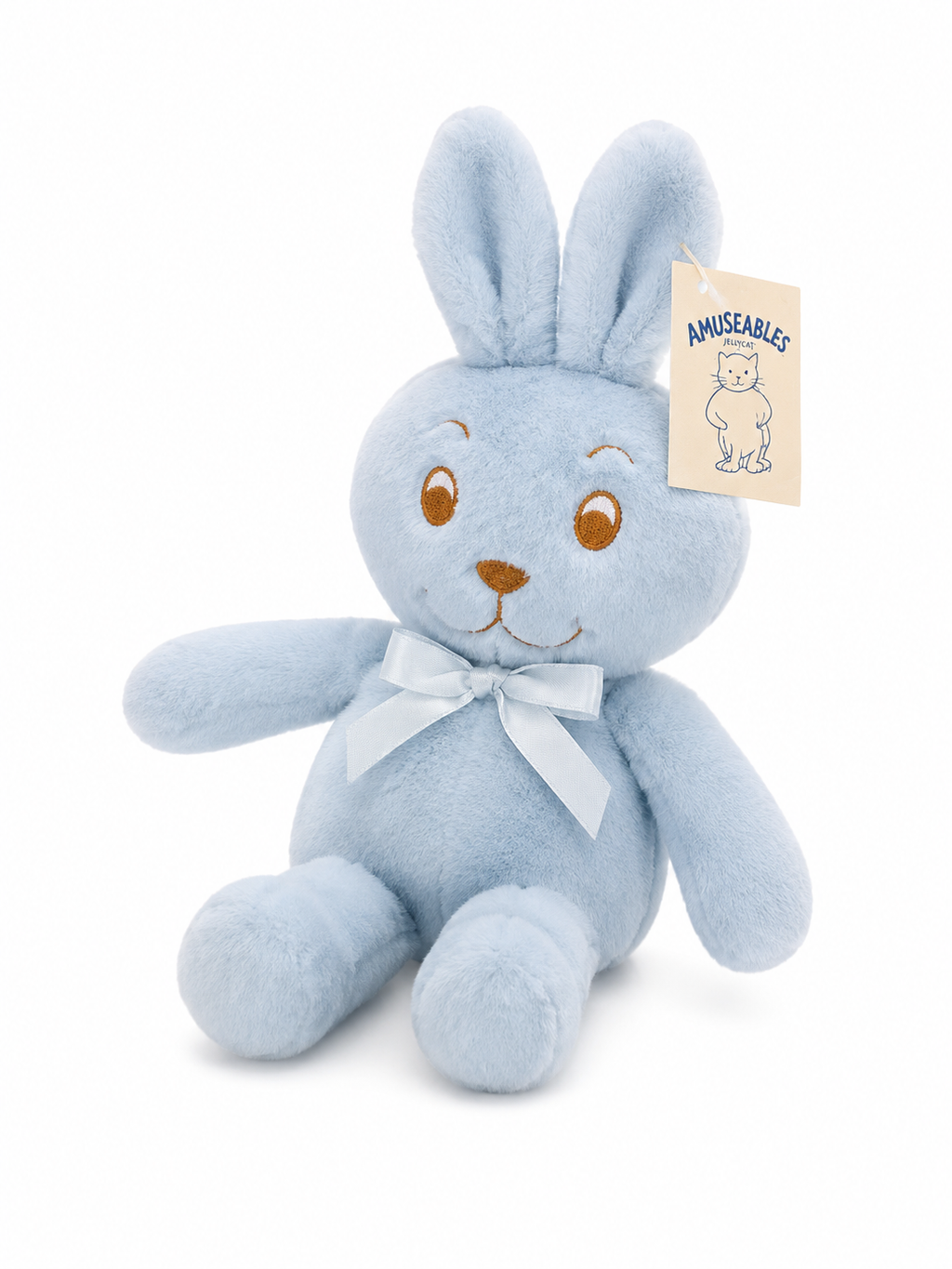 King Bear Blue Bunny Plush & Blanket Gift Set