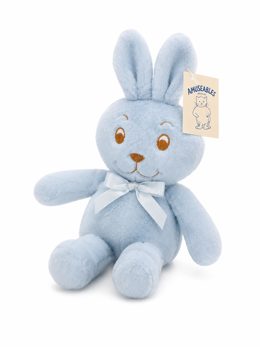 King Bear Blue Bunny Plush & Blanket Gift Set