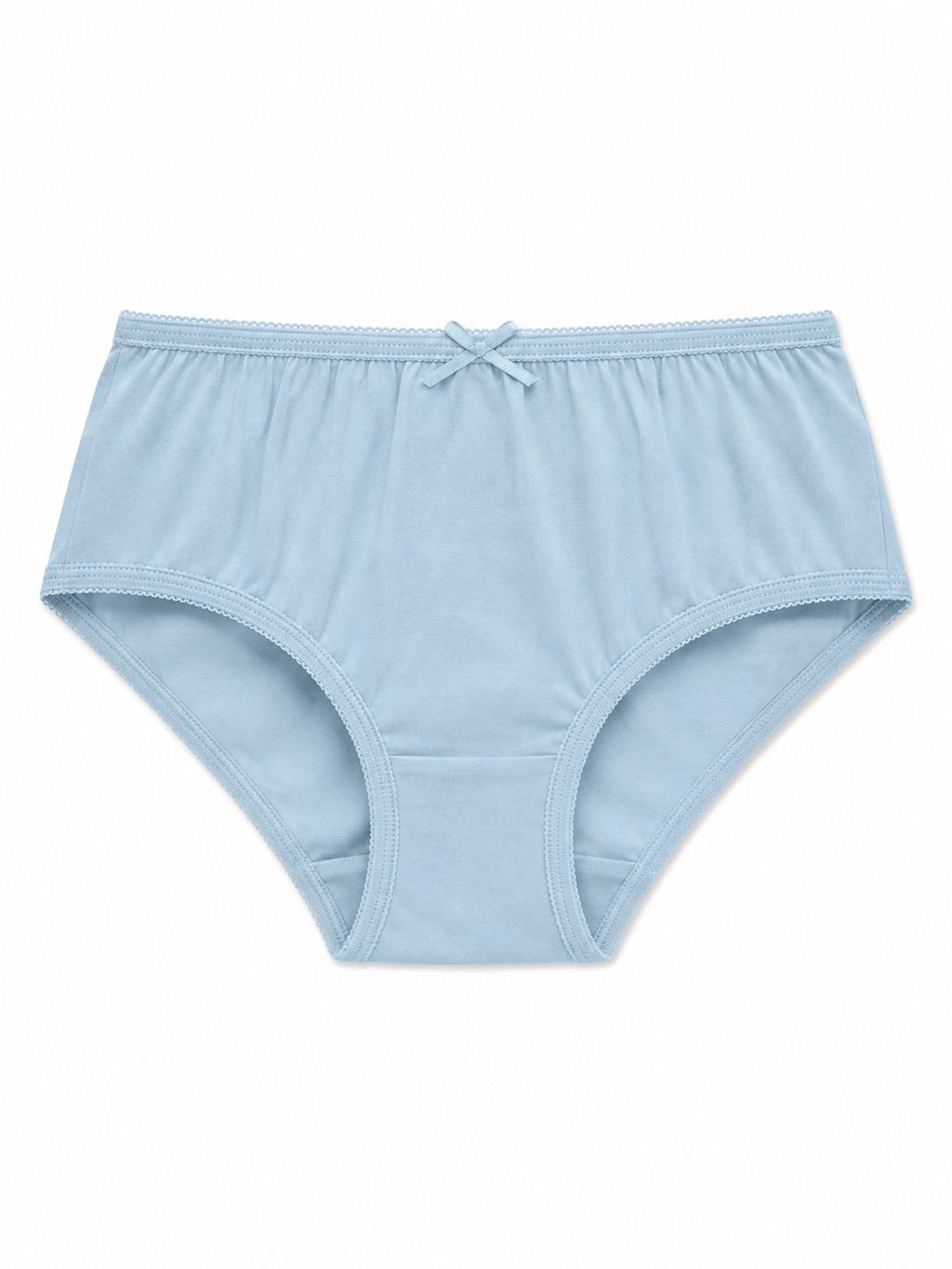 George Girls Cotton Vest & Briefs Set – Sky Blue