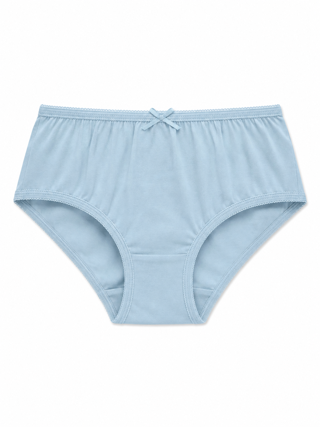 George Girls Cotton Vest & Briefs Set – Sky Blue