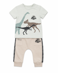 George Jurassic World Dinosaur T-Shirt & Jogger Set