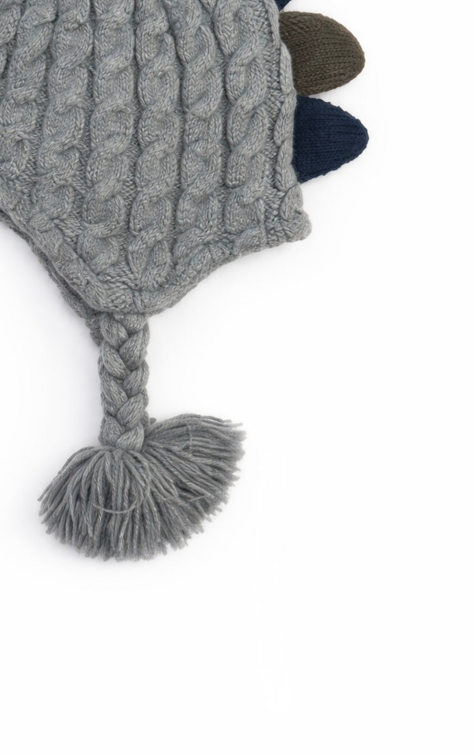 George Baby Knit Dino Hat