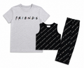 George Friends 3-Piece Girls Pyjama Set