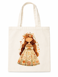 Sweet Little Darlings Printed Tote Bag