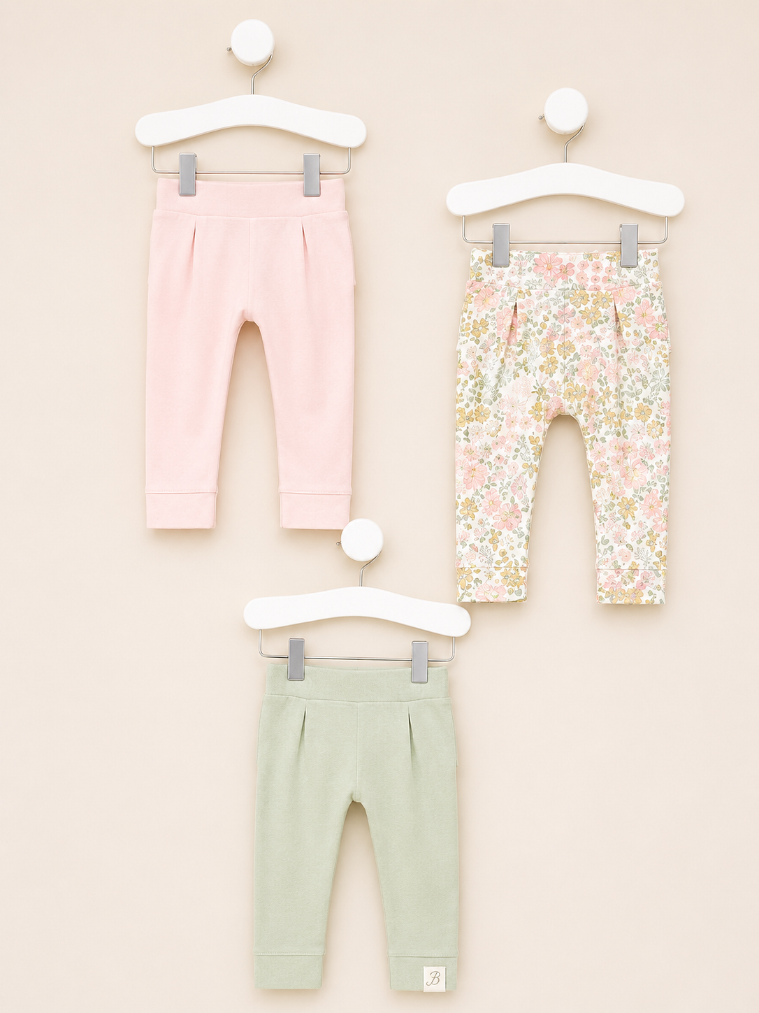 George Floral Frill Leggings Set – 3 Pack