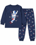 MO Kids Baby Boys’ Astronaut 2-Piece Pyjama Set – Navy | 18–24 Months