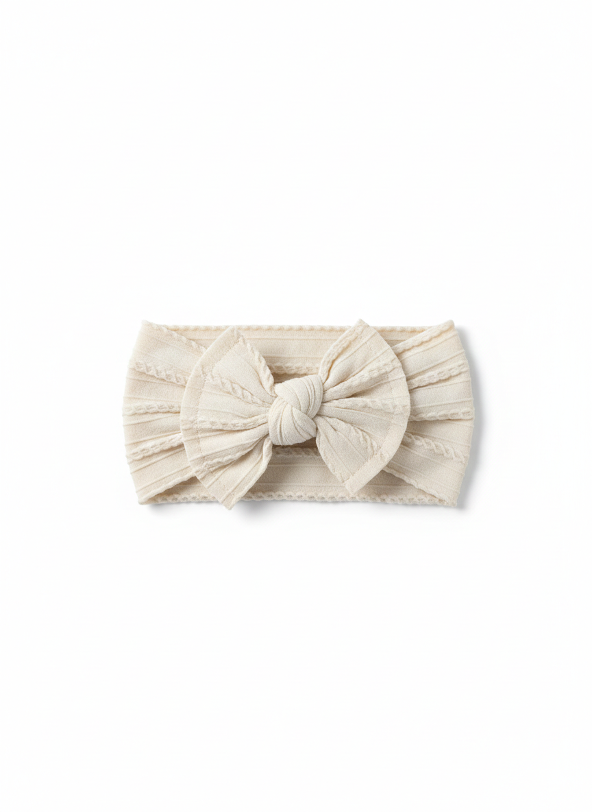 Baby Bow Headbands – Soft  Stretch (Multiple Colors)