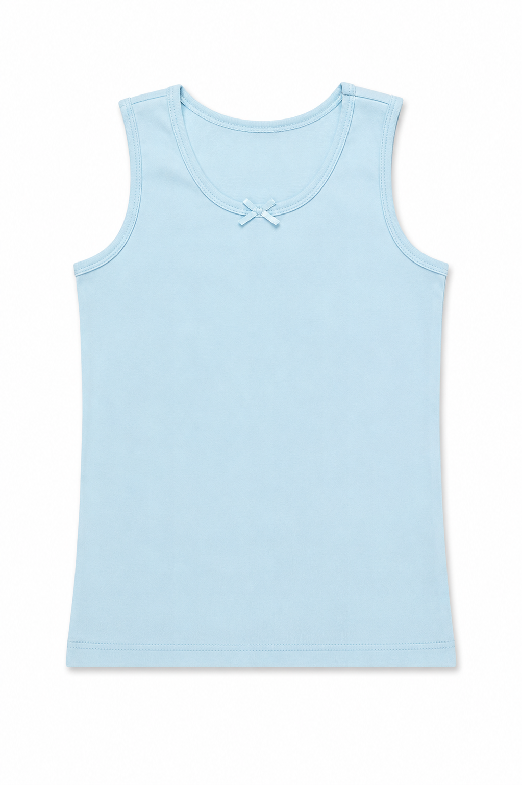 George Girls Cotton Vest & Briefs Set – Sky Blue