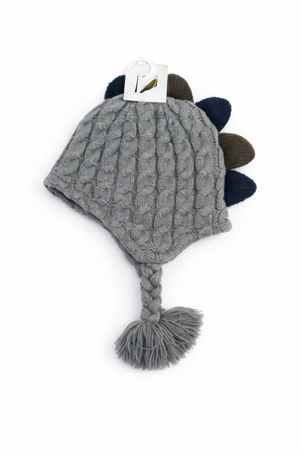 George Baby Knit Dino Hat