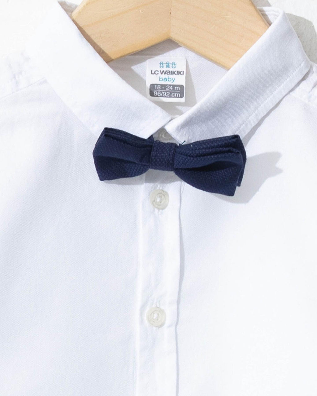 LC Waikiki Boys Formal Shirt & Trousers Set with Bow Tie – 4–5 Years