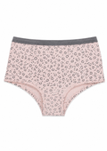 George Girls Cotton Hipster Brief – Pink Leopard Print