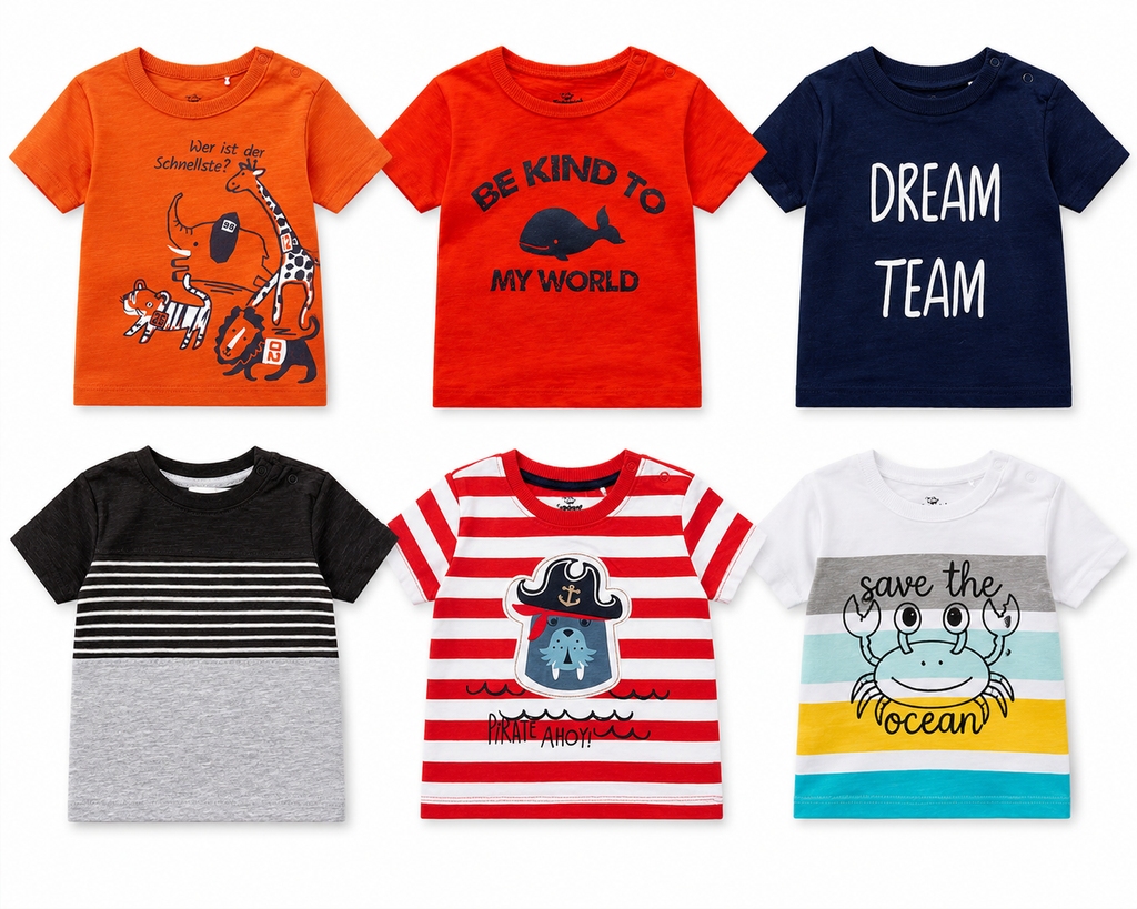 Topomini Summer T-Shirts Collection – 6 Designs