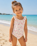 Zara Kids Floral Frill Swimsuit