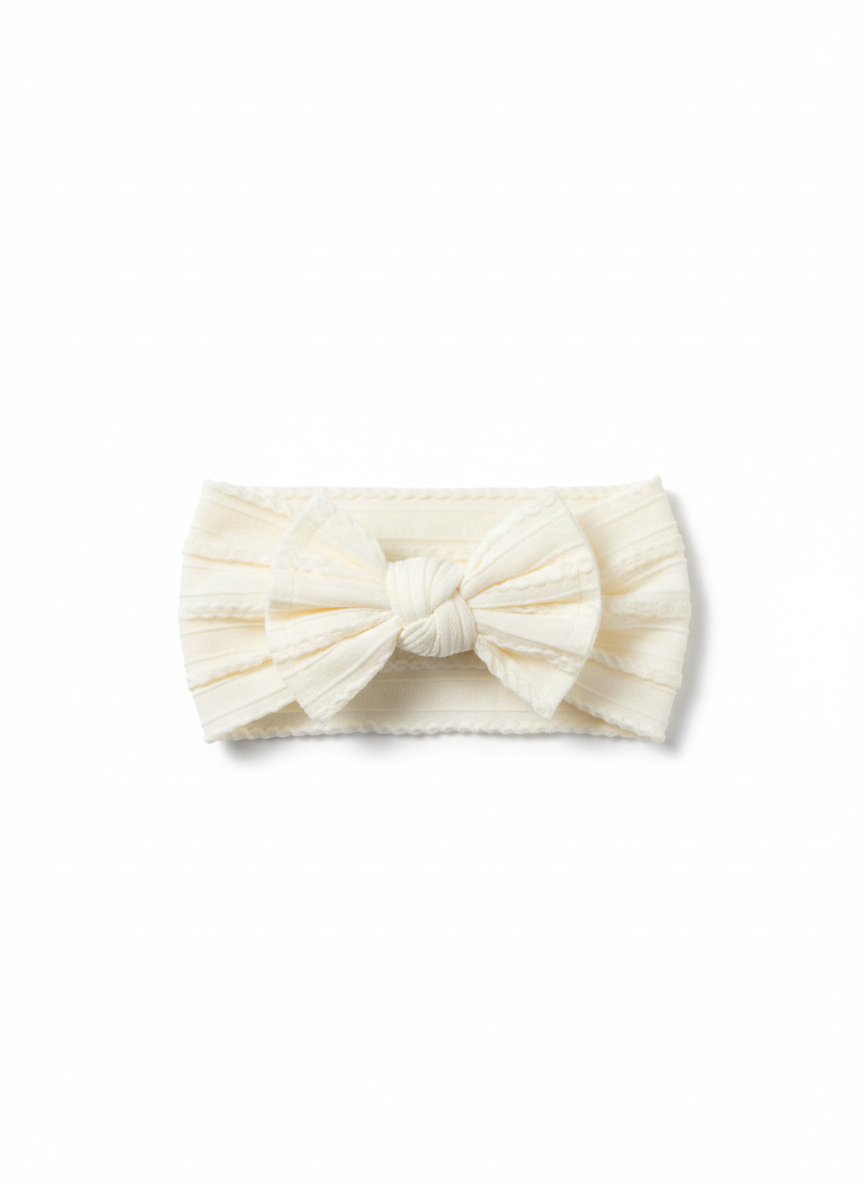 Baby Bow Headbands – Soft  Stretch (Multiple Colors)